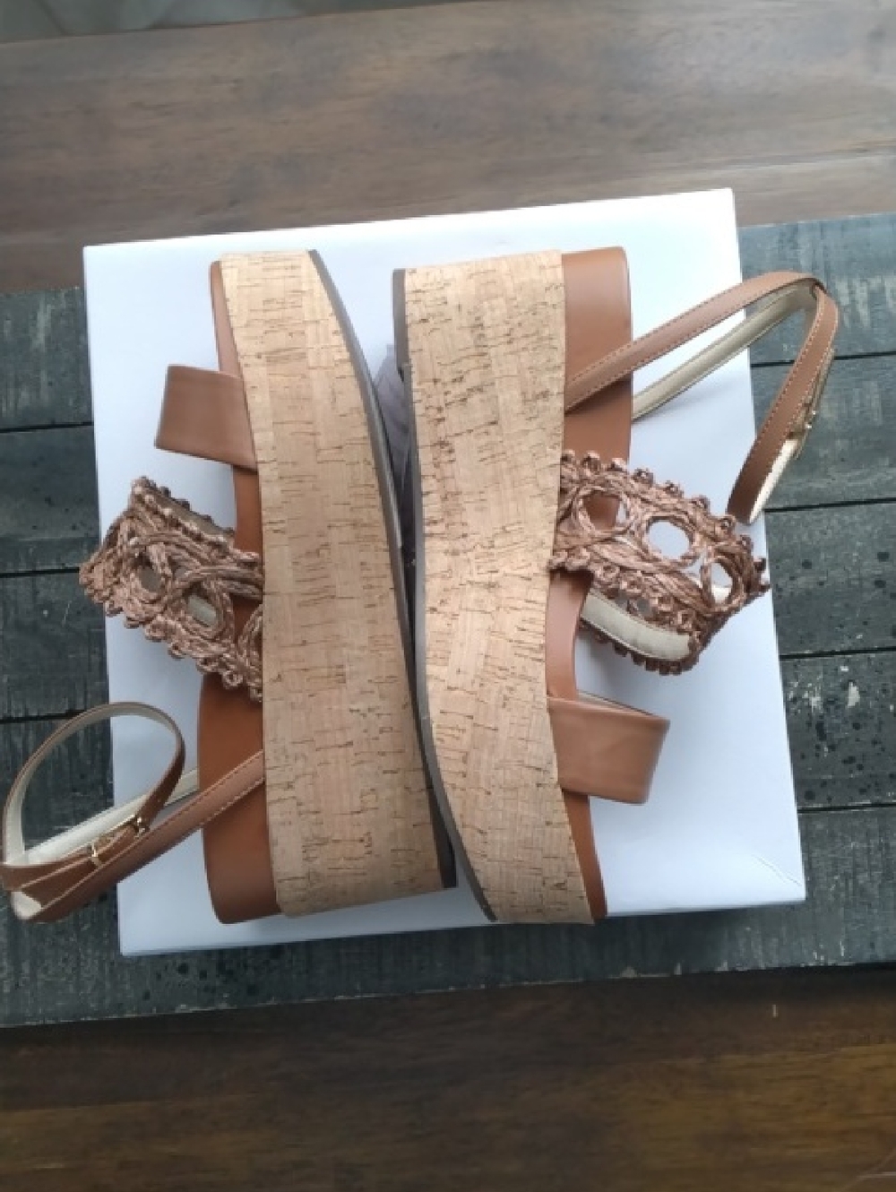 Jessica Simpson Callri Women's Platform Wedge Sandals - Picture 2 of 5